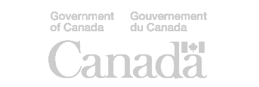 grey logo of the gouvernment of canada